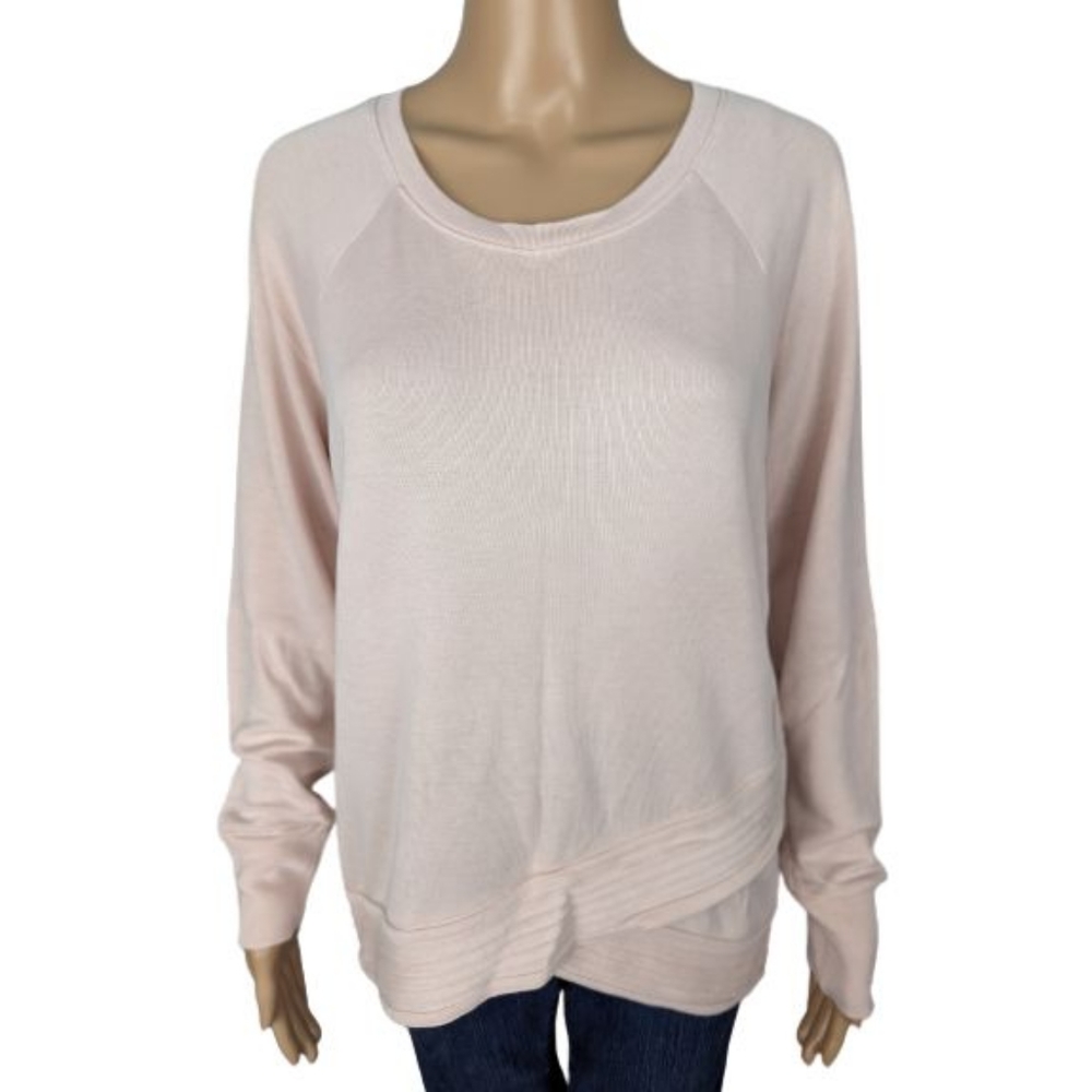 Athleta Serenity Criss Cross Sweatshirt S - Picture 4 of 9